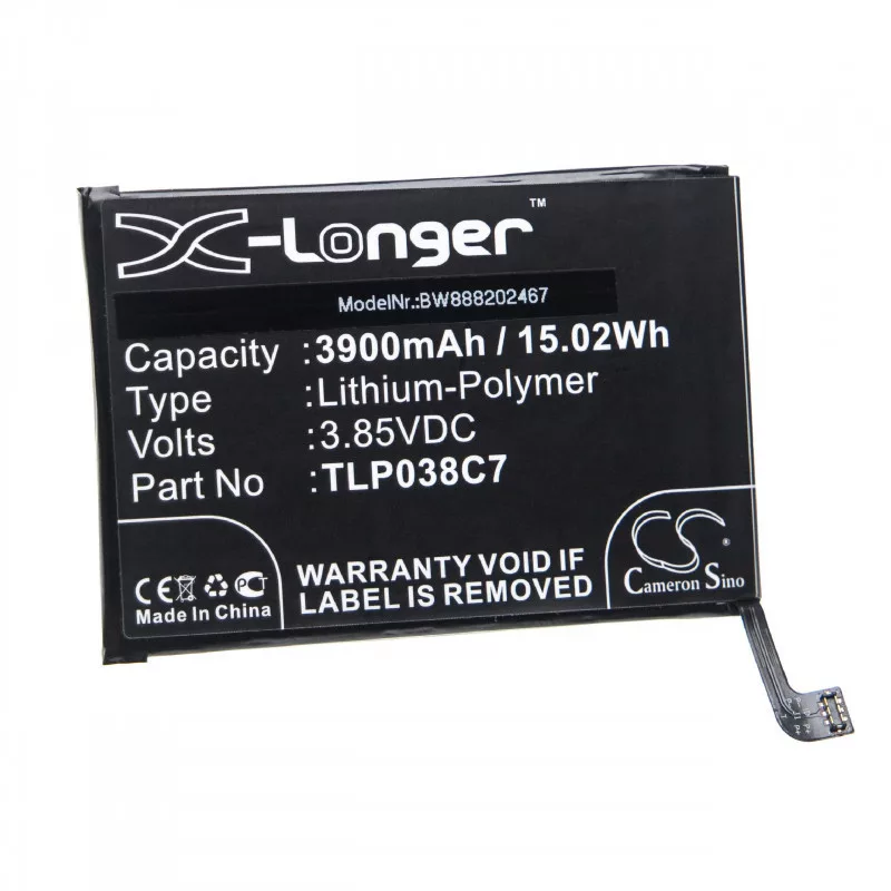 Alcatel 5V 3900mAh utángyártott akkumulátor Alcatel 5V 3900mAh utángyártott akkumulátor
