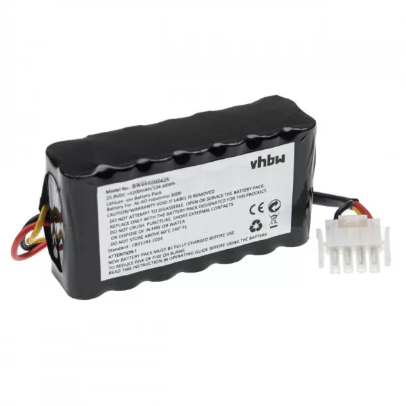 AL-KO ROBOLINHO 3000 3100 – 441347 474011 25.9V 5,2Ah utángyártott akkumulátor - VHBW