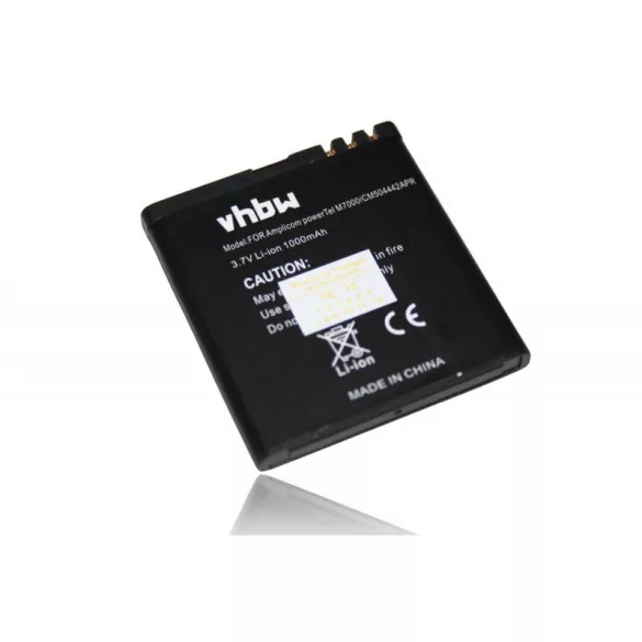 Amplicom PowerTel M7000 1000mAh utángyártott akkumulátor - VHBW