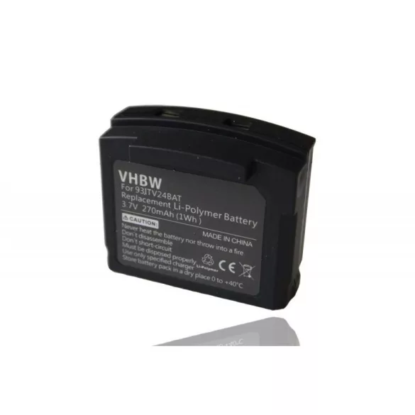 Amplicomms TV2400 TV2410 270mAh utángyártott akkumulátor - VHBW