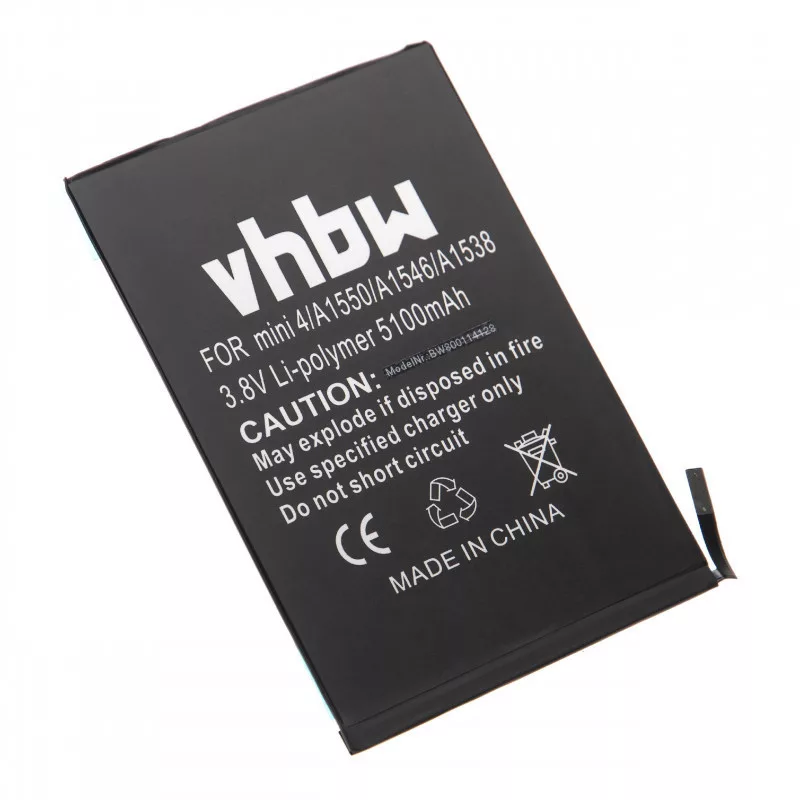 Apple Ipad Mini 4 A1546 A1550 A1538 5100mAh utángyártott akkumulátor