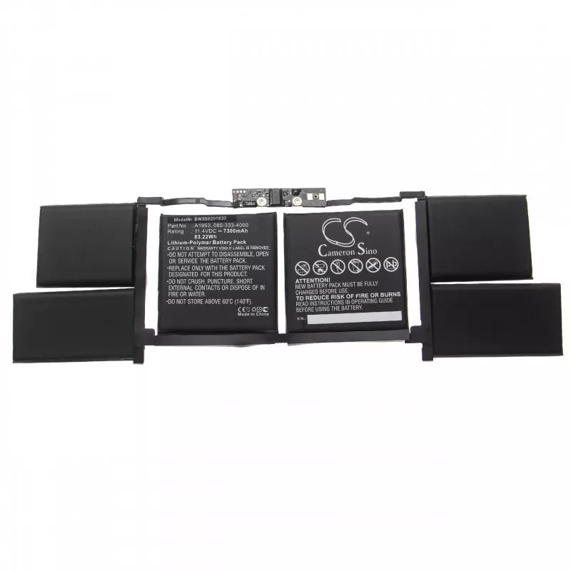 Apple MacBook Pro Core i7 2.2G 15colos Touch A1953 7300mAh utángyártott akkumulátor Apple MacBook Pro Core i7 2.2G 15colos Touch A1953 7300mAh utángyártott akkumulátor