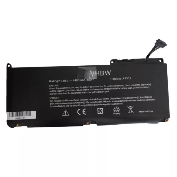 Apple A1331 4400mAh utángyártott akkumulátor - VHBW