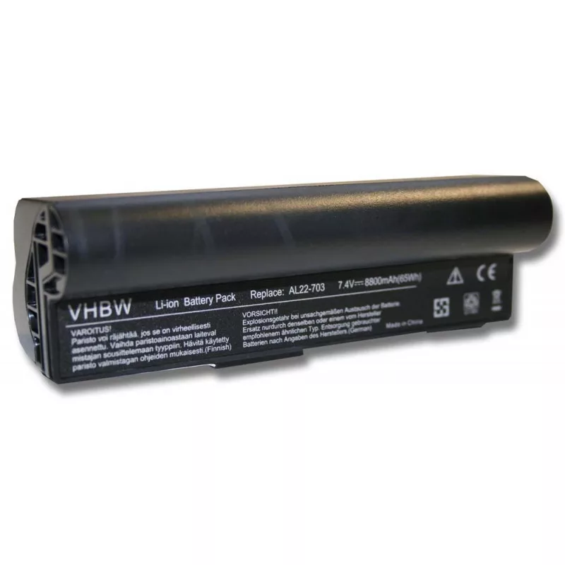 ASUS EEE PC 900a fekete 8800mAh utángyártott akkumulátor