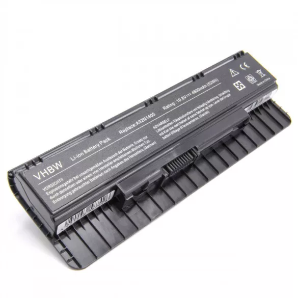 ASUS G551 GL771 N551 N771 4800mAh utángyártott akkumulátor - VHBW