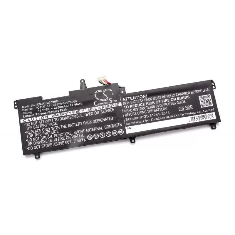 ASUS GL702 4800mAh utángyártott akkumulátor ASUS GL702 4800mAh utángyártott akkumulátor