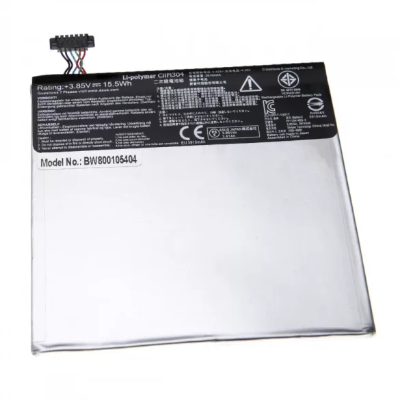 ASUS MeMo Pad HD 7 3900mAh utángyártott akkumulátor - VHBW