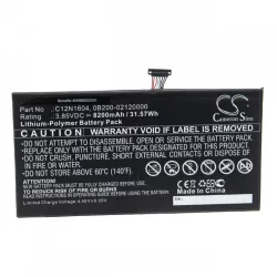   ASUS T101HA C12N1604 3.85V Li-Polymer 8200mAh utángyártott akkumulátor