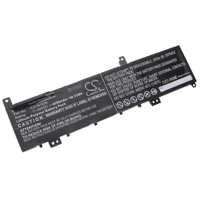   Asus VivoBook Pro 15 C31N1636 4050mAh utángyártott akkumulátor