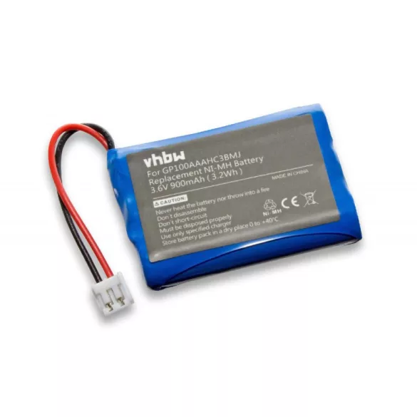 Audioline Baby Care V100 900mAh utángyártott akkumulátor - VHBW
