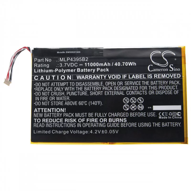 Autel MaxiSys MS908, MLP4395B2, 11000mAh utángyártott akkumulátor Autel MaxiSys MS908, MLP4395B2, 11000mAh utángyártott akkumulátor