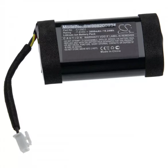 Bang & Olufsen 11400 C129D1 2600mAh utángyártott akkumulátor - VHBW