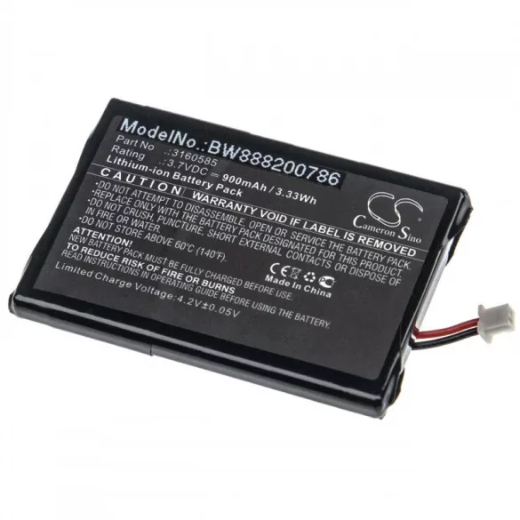 Bang & Olufsen BeoCom 5, 3160585, 900mAh utángyártott akkumulátor - VHBW