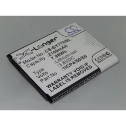   Beurer Babyphone BY77, 952.62, 952-62 2100mAh utángyártott akkumulátor