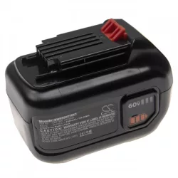   Black & Decker LSW60C LBX1560 2500mAh utángyártott akkumulátor