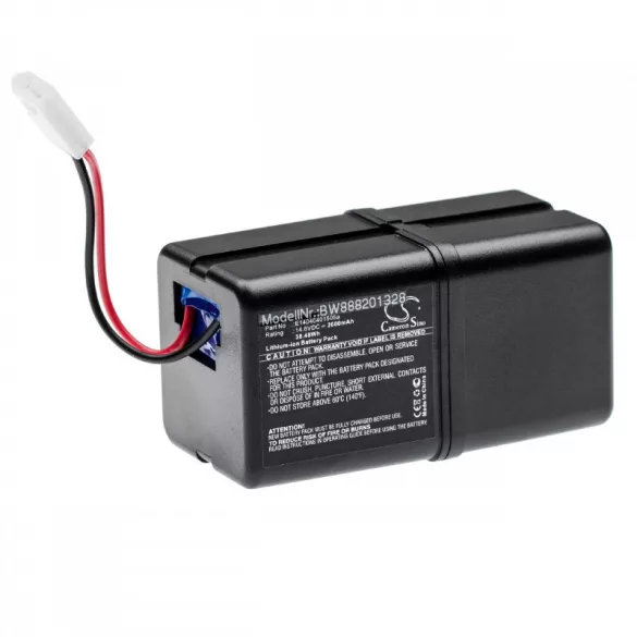 bObsweep Bob PetHair E14040401505a 2600mAh utángyártott porszívó akkumulátor - VHBW