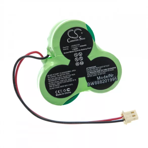 Cobra G368 250BVHx6 230mAh utángyártott akkumulátor - VHBW