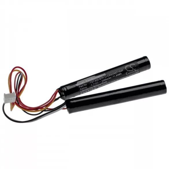 Crestron TST-600 TST-600-BTP 3200mAh utángyártott akkumulátor - VHBW