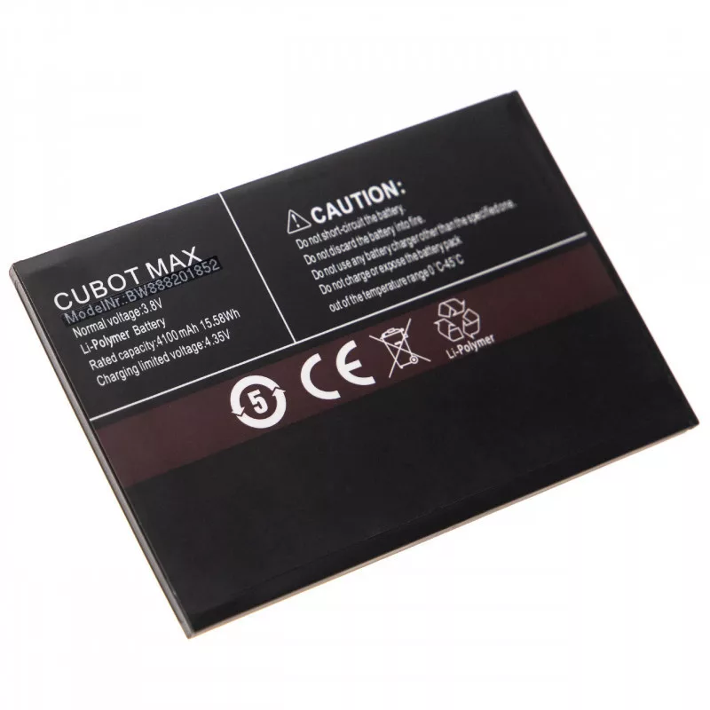 Cubot Max, Umax, 4100mAh utángyártott akkumulátor