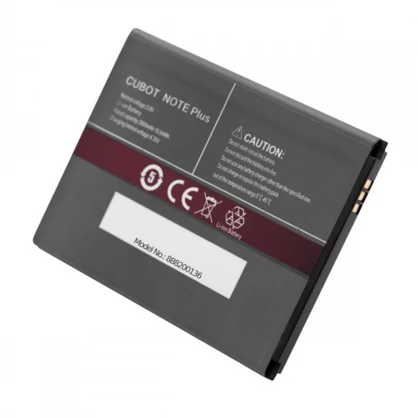 Cubot Note Plus 2800mAh utángyártott akkumulátor - VHBW