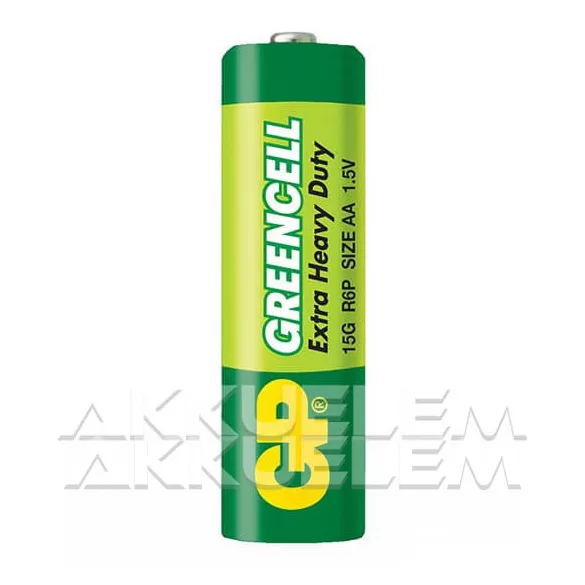 GP R6 AA Greencell 15G féltartós elem 4db/csomag (ár/csomag)