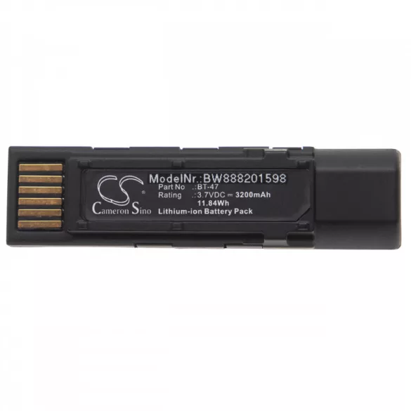 Datalogic BT-47 BT-47 3200mAh utángyártott akkumulátor - VHBW