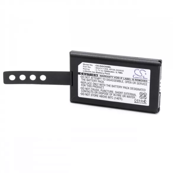 Datalogic CVR2 Memor X3 1000mAh utángyártott akkumulátor - VHBW