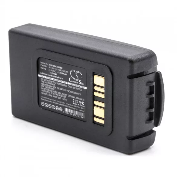 Datalogic Skorpio X3 5200mAh utángyártott akkumulátor - VHBW