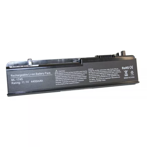 Dell Studio 1745 4400mAh utángyártott akkumulátor - VHBW