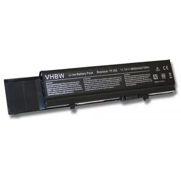 Dell Vostro 3400 6600mAh utángyártott akkumulátor - VHBW