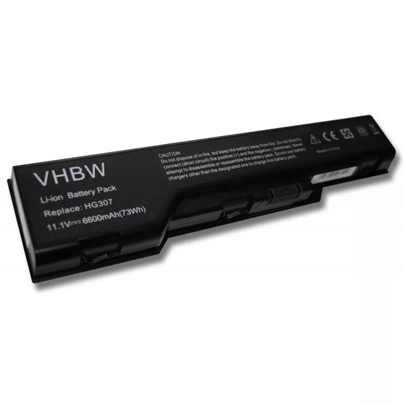 Dell XPS M1730 6600mAh utángyártott akkumulátor Dell XPS M1730 6600mAh utángyártott akkumulátor