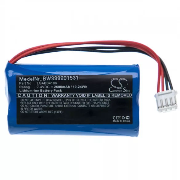 DJI Phantom 3 GL358WB LGABB4186 2600mAh utángyártott drón akkumulátor - VHBW