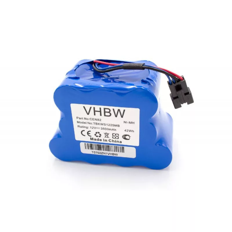 Ecovacs D8 12V NI-MH 3500mAh utángyártott porszívó akkumulátor Ecovacs D8 12V NI-MH 3500mAh utángyártott porszívó akkumulátor