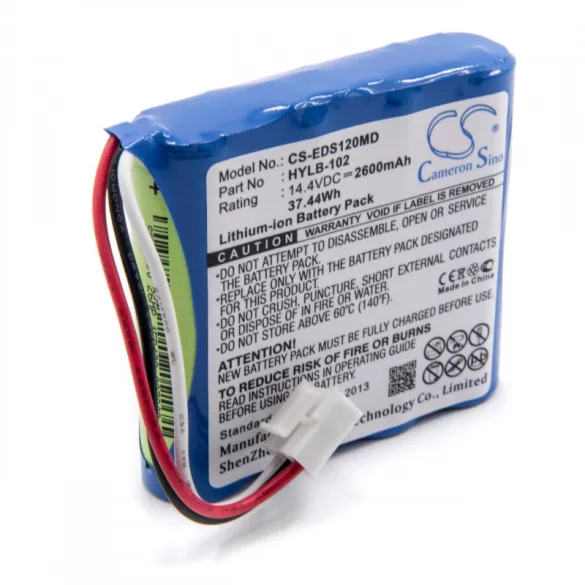 Edan SE-1, SE-3, SE-300 2600mAh utángyártott akkumulátor - VHBW