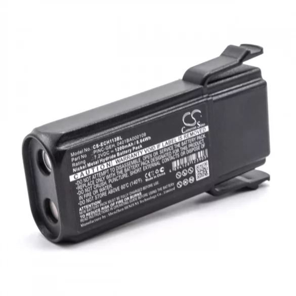 Elca Control GEH-A GEH-D 1200mAh utángyártott akkumulátor - VHBW