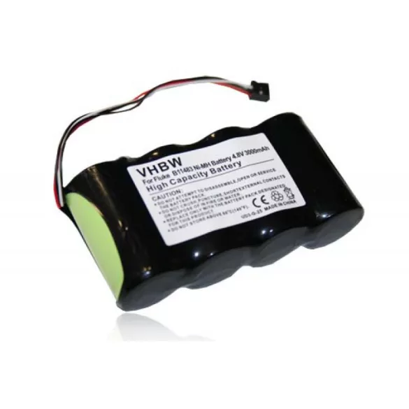 Fluke – B11483 3000mAh utángyártott akkumulátor - VHBW