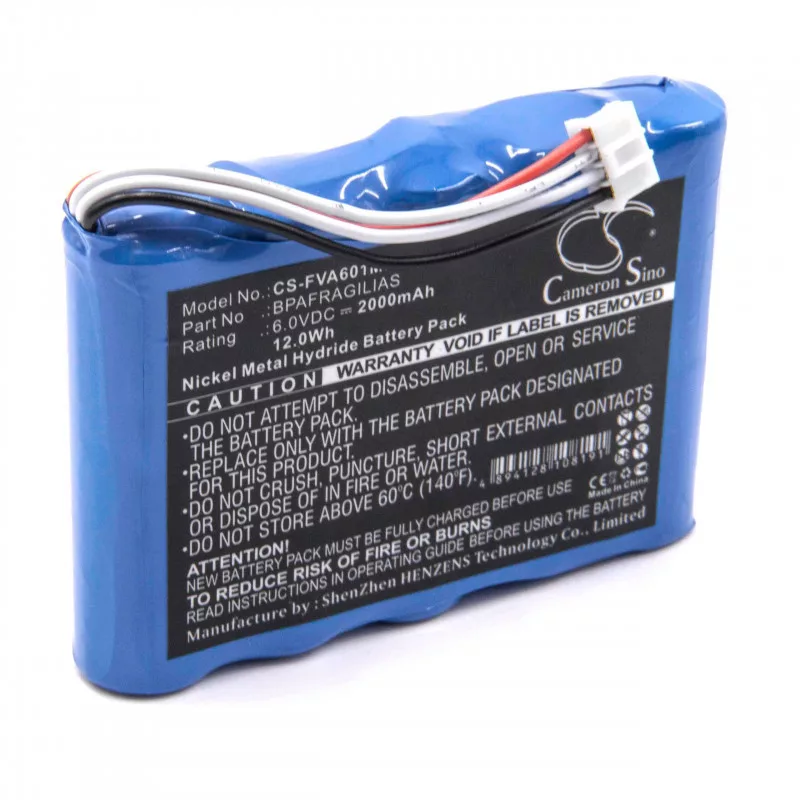 Fresenius Agilia 6V, NI-MH, 2000mAh utángyártott akkumulátor