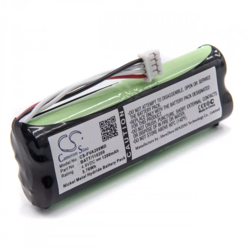 Fresenius Applix Feeding Pump 4.8V, NI-MH, 1200mAh utángyártott akkumulátor