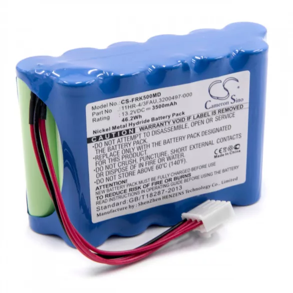 Fujikura BTR-08 13.2V NI-MH 3500mAh utángyártott akkumulátor - VHBW