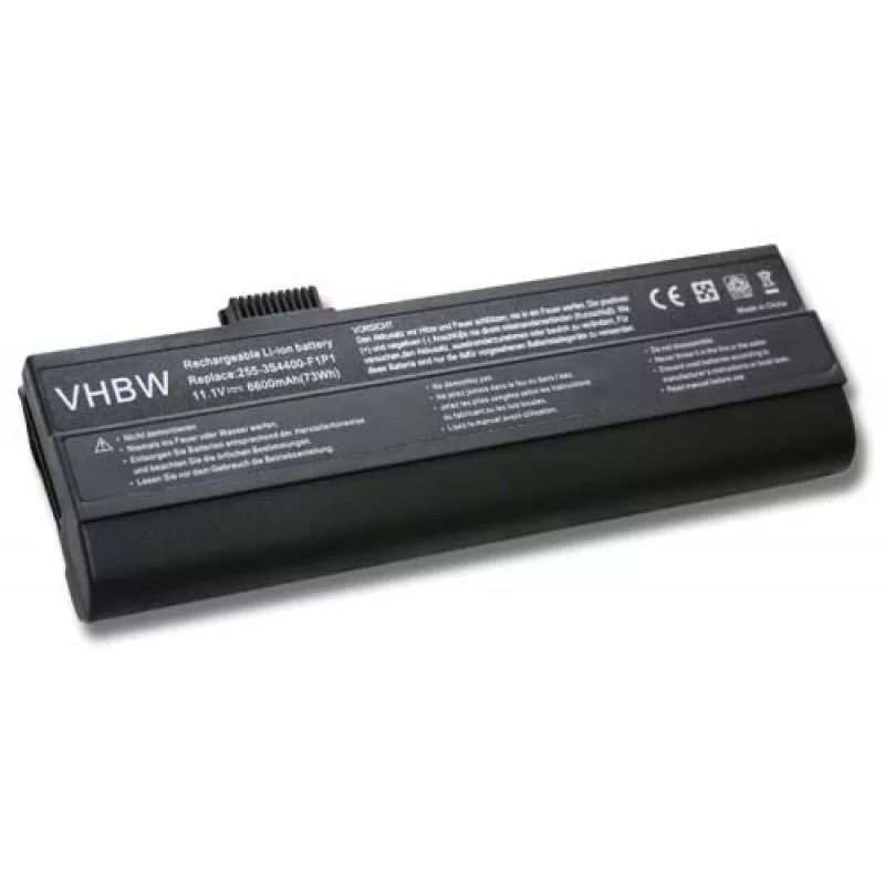 FUJITSU-SIEMENS AMILO A1640 -- 6600mAh utángyártott akkumulátor FUJITSU-SIEMENS AMILO A1640 -- 6600mAh utángyártott akkumulátor