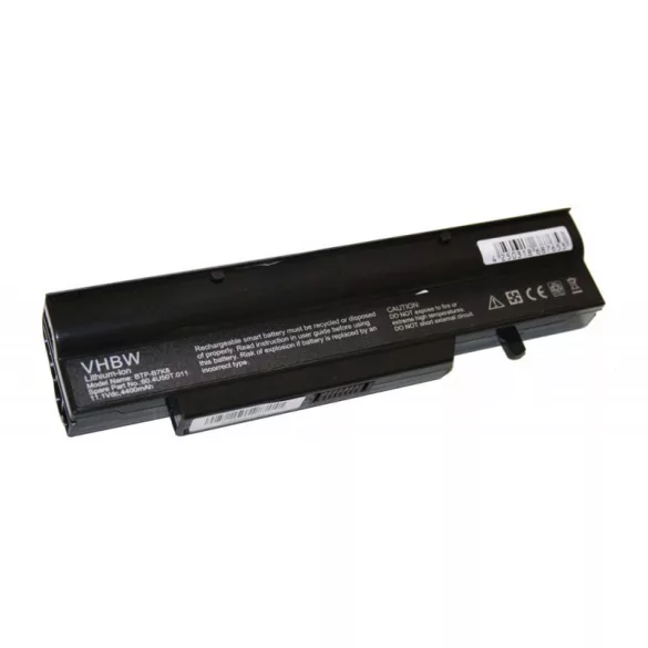 FUJITSU-SIEMENS AMILO Li2727 4400mAh utángyártott akkumulátor - VHBW