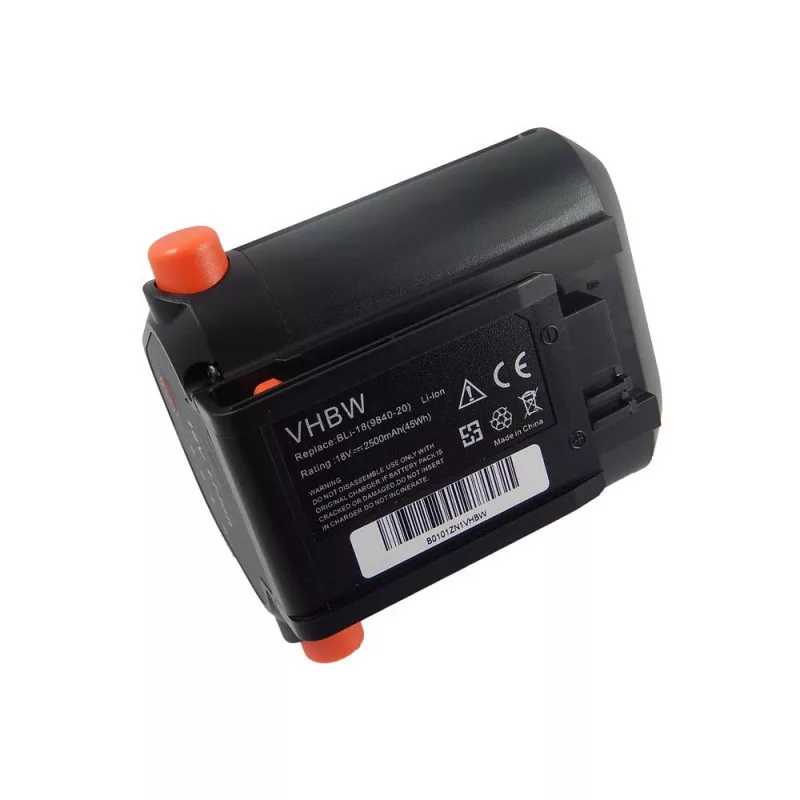 Gardena 09840-20 BLI-18 18V Li-ion 2500mAh utángyártott akkumulátor Gardena 09840-20 BLI-18 18V Li-ion 2500mAh utángyártott akkumulátor