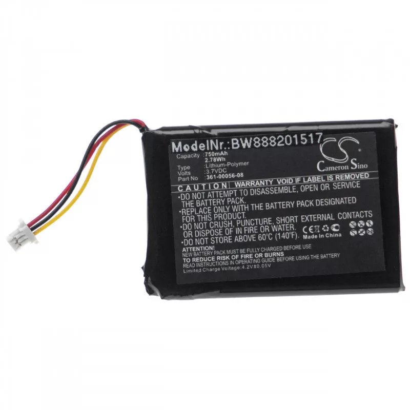 Garmin DriveSmart 5, 361-00056-08, 750mAh utángyártott akkumulátor Garmin DriveSmart 5, 361-00056-08, 750mAh utángyártott akkumulátor