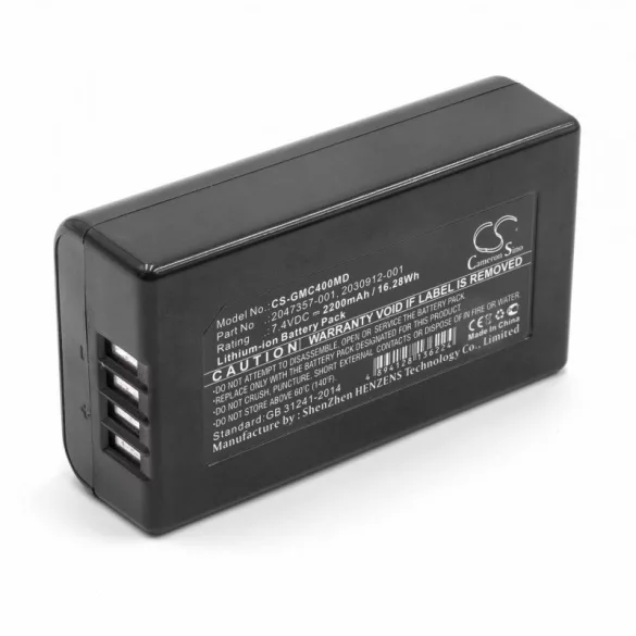 GE Mac 400 2200mAh utángyártott akkumulátor - VHBW