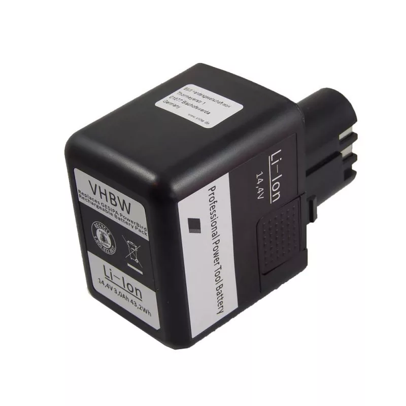 Gesipa Powerbird Accubird 14.4V Li-ion 3000mAh utángyártott akkumulátor Gesipa Powerbird Accubird 14.4V Li-ion 3000mAh utángyártott akkumulátor