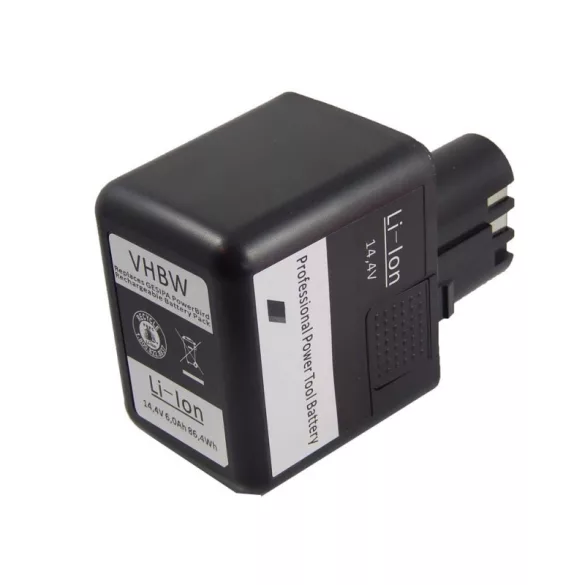 Gesipa Powerbird Accubird 14.4V Li-ion 6000mAh utángyártott akkumulátor - VHBW