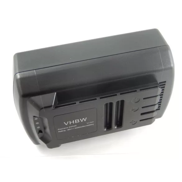 Güde 95526 95543 36V Li-ion 4000mAh utángyártott akkumulátor - VHBW