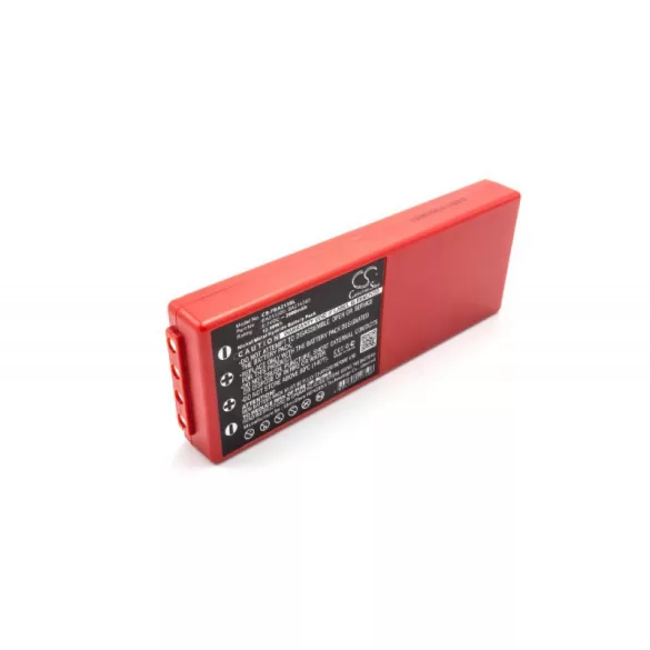 HBC Radiomatic Spectrum 2 3 6V NI-MH 2000mAh utángyártott akkumulátor - VHBW