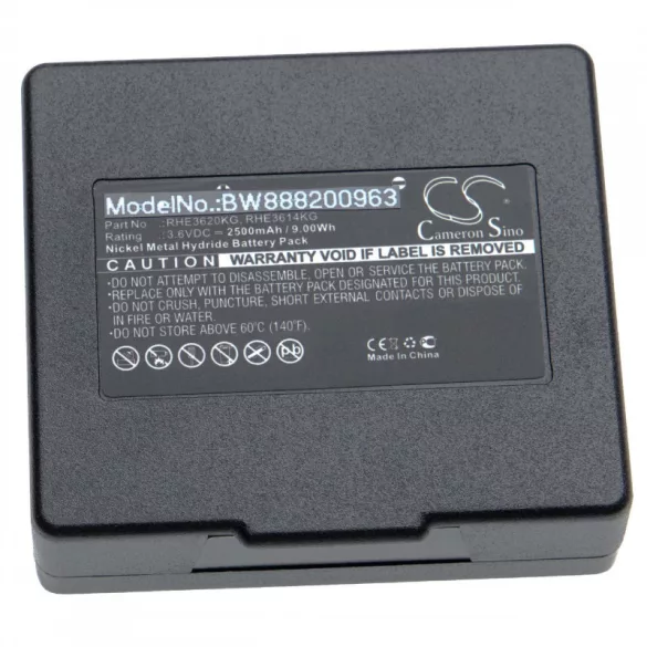 Hetronic Abitron Mini RHE3620KG 2500mAh utángyártott akkumulátor - VHBW