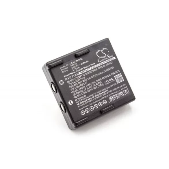 Hetronic Nova Ergo Abitron NI-MH 9.6V 600mAh utángyártott akkumulátor - VHBW